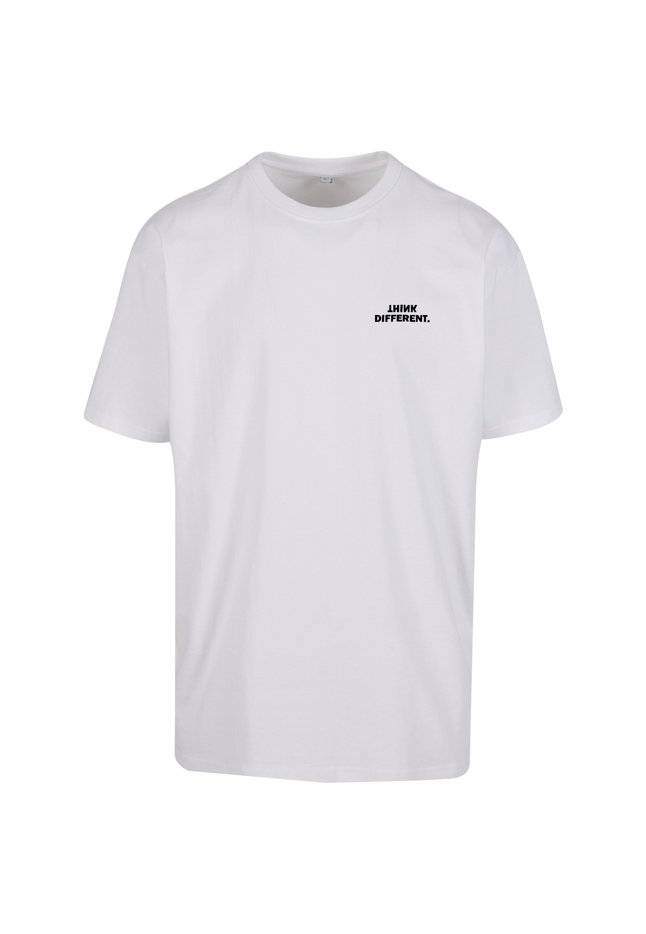 Urban Classics Shirt 'Think' in L in Black / White, Item view