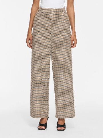 VILA - Pierna ancha Pantalón 'VIVARONE' en beige: frente