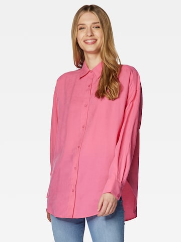 Mavi Blouse in Pink: front