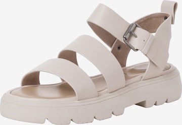 TAMARIS Sandalen met riem in Wit: voorkant