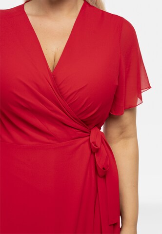 Karko Evening Dress in Red