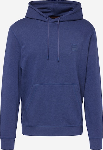 BOSS Sweatshirt 'Wetalk' i blå: framsida