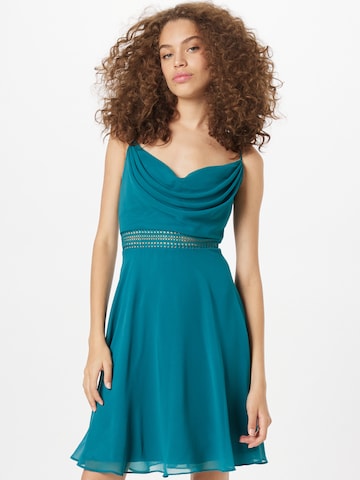 Vera Mont Cocktail Dress in Green: front