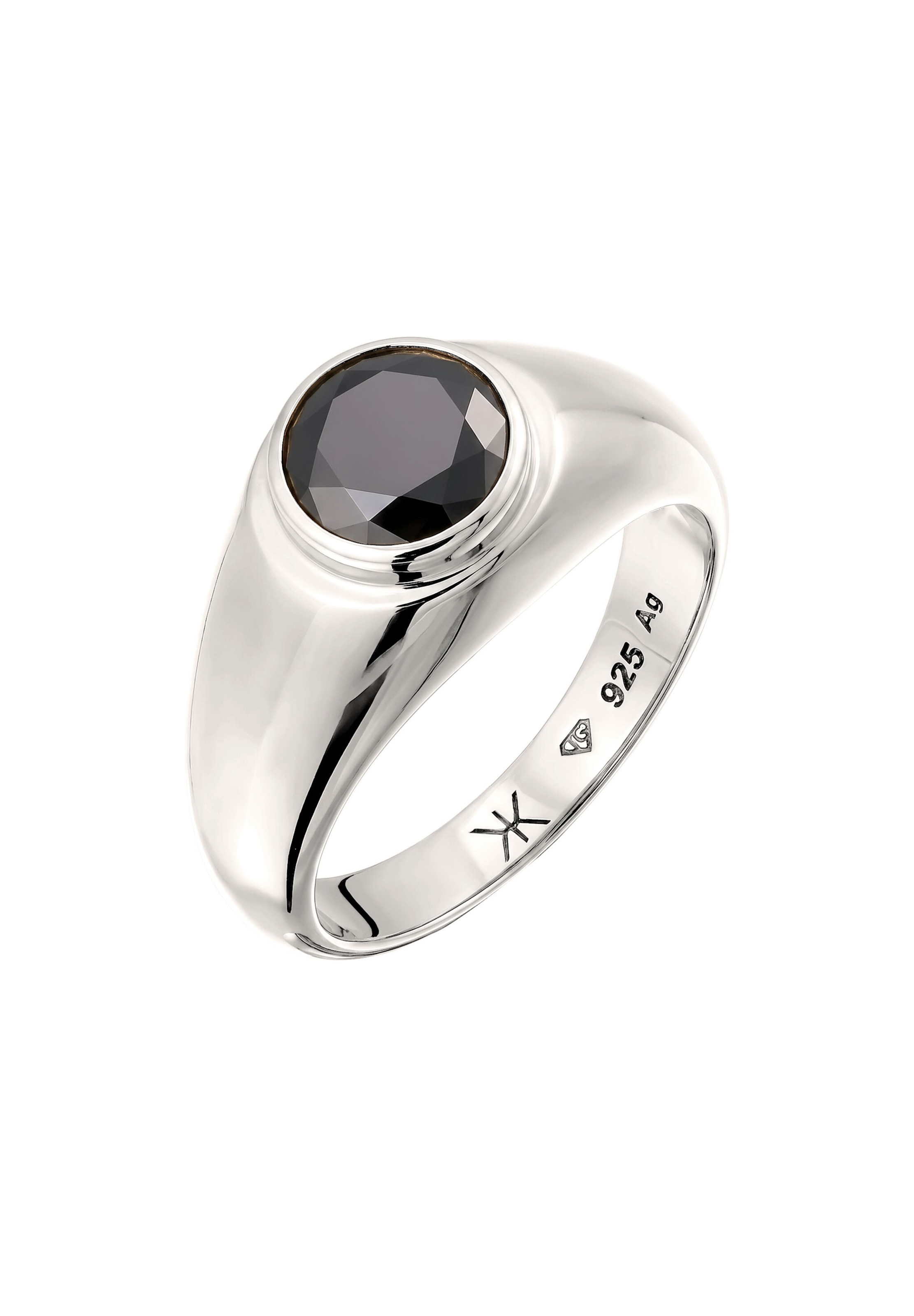 KUZZOI Ring in Zilver: voorkant
