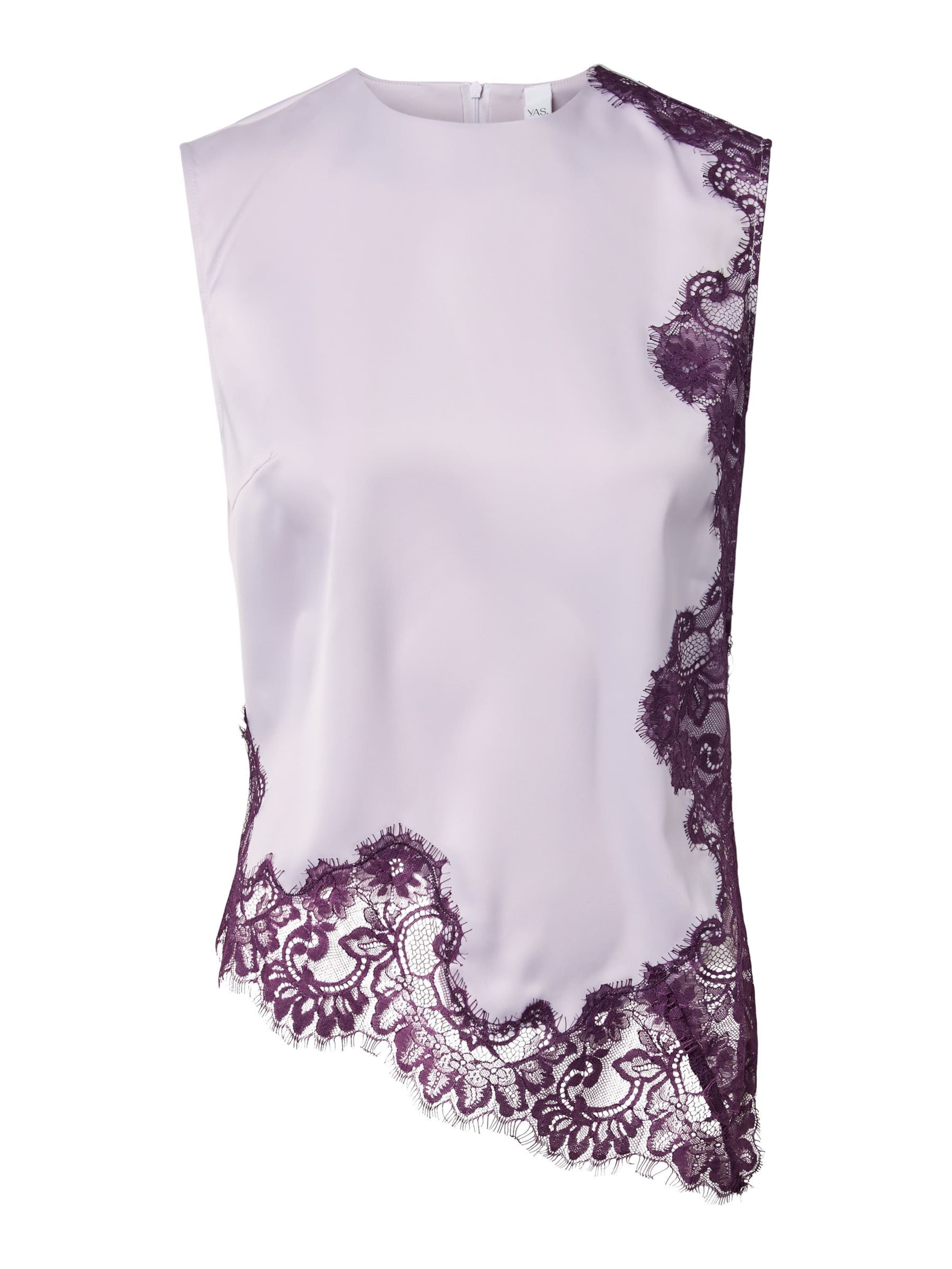 YAS Blouse 'YASPella' in Lila: voorkant