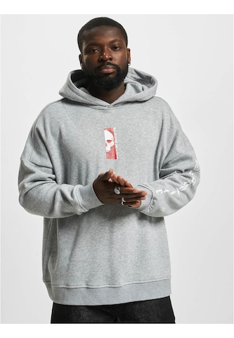 Thug Life Sweatshirt 'Saboteur' in Grey: front