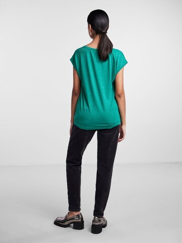 Maglietta 'Billo' di PIECES in verde