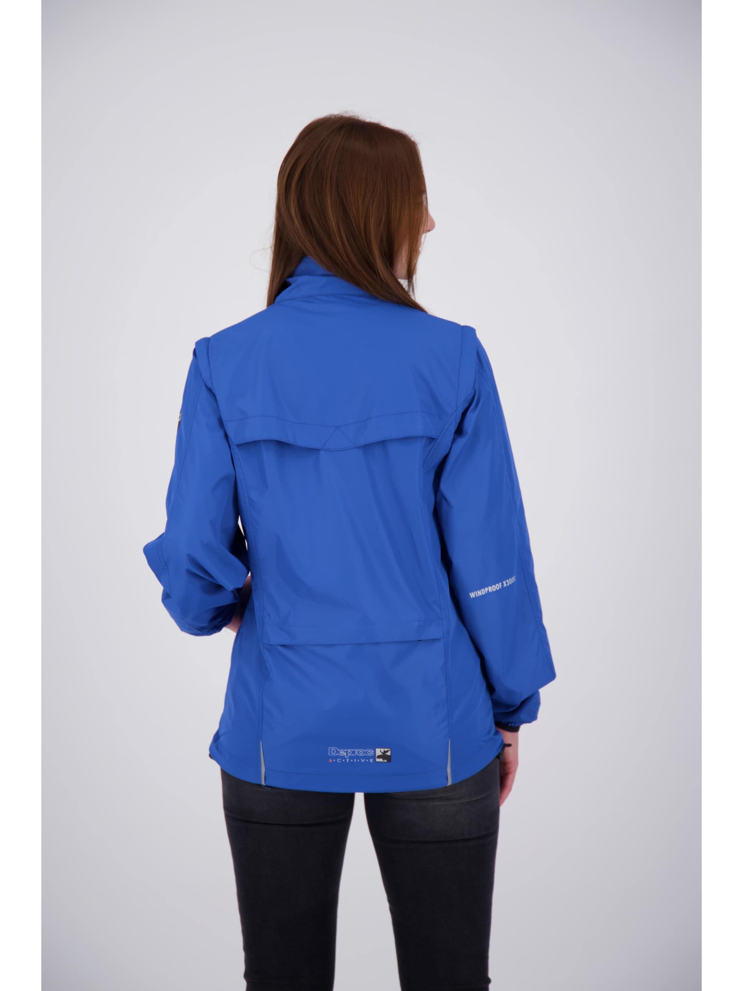 Giacca per outdoor 'HAMTON WMN' di deproc in blu