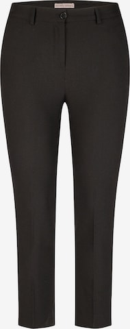 Lovely Sisters Regular Pleated Pants 'Harvey' in Black: front