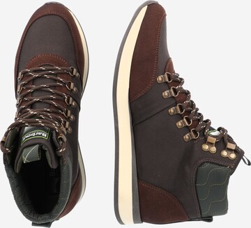 Barbour Lace-Up Boots 'Ralph' in Brown