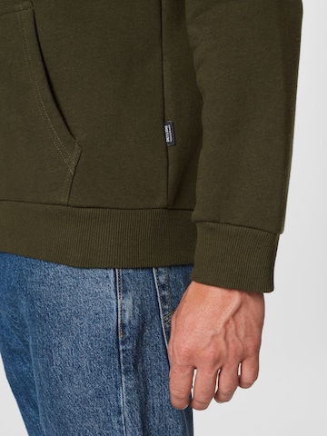 Only & Sons Regular fit Zip-Up Hoodie 'Ceres' in Green