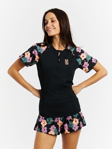 PROTEST Performance shirt 'PRTNautic' in Black