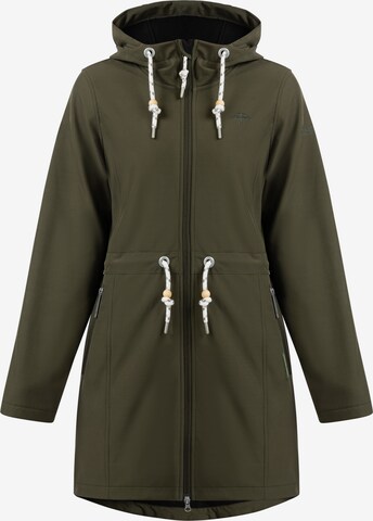 Schmuddelwedda Performance Jacket in Green: front