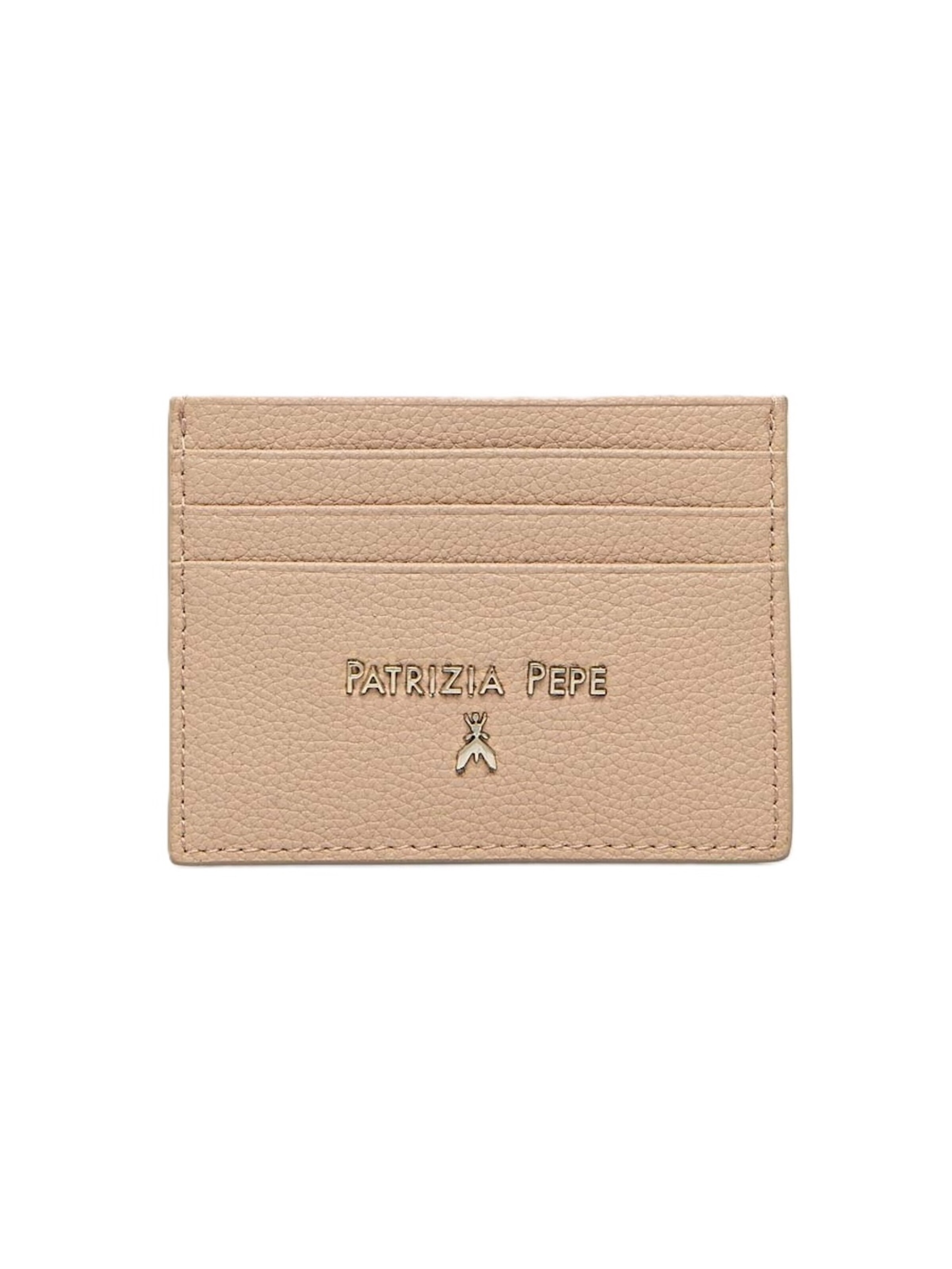 PATRIZIA PEPE Wallet 'CQ7001/L001' in Beige: front