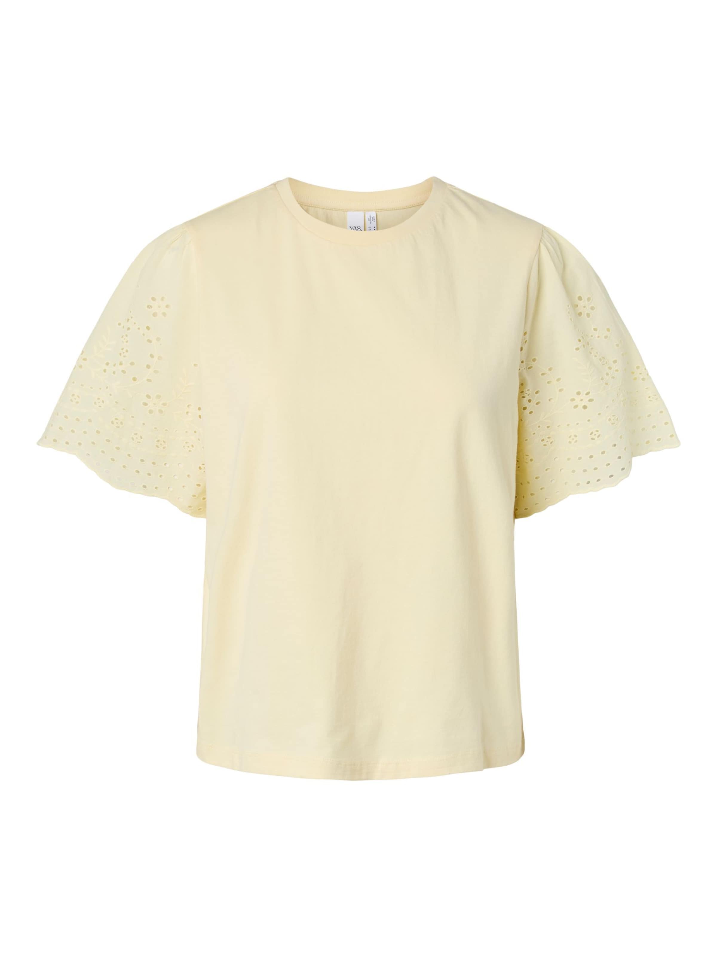 YAS Camiseta 'YASLex' en amarillo claro, Vista del producto