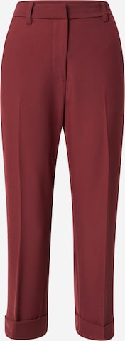 DKNY Regular Suorat housut värissä punainen: etupuoli