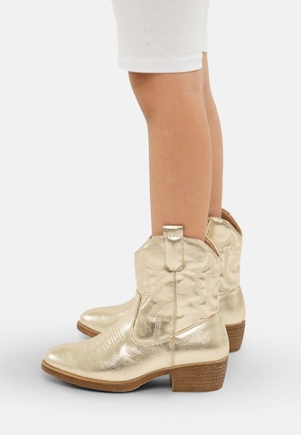 Bottes Salinyang en or