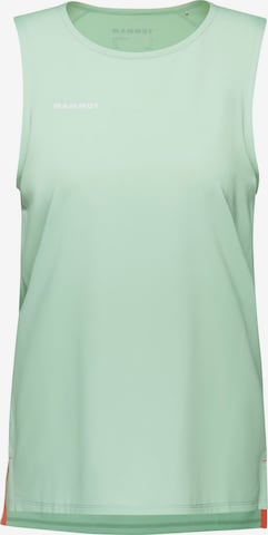 MAMMUT Sporttop ‘Selun' in Grün: Vorderseite