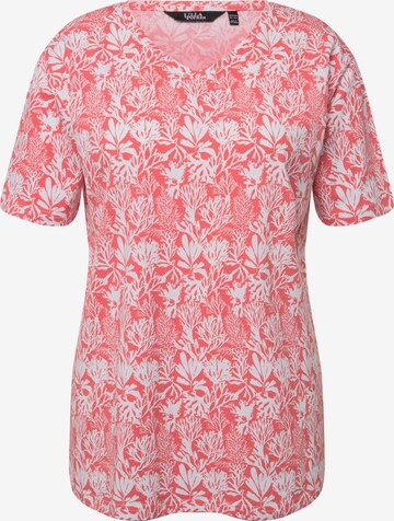 Ulla Popken Shirt in Rood: voorkant