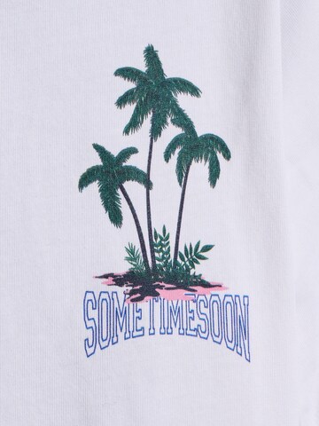 SOMETIME SOON Shirts 'Clemente' i hvid