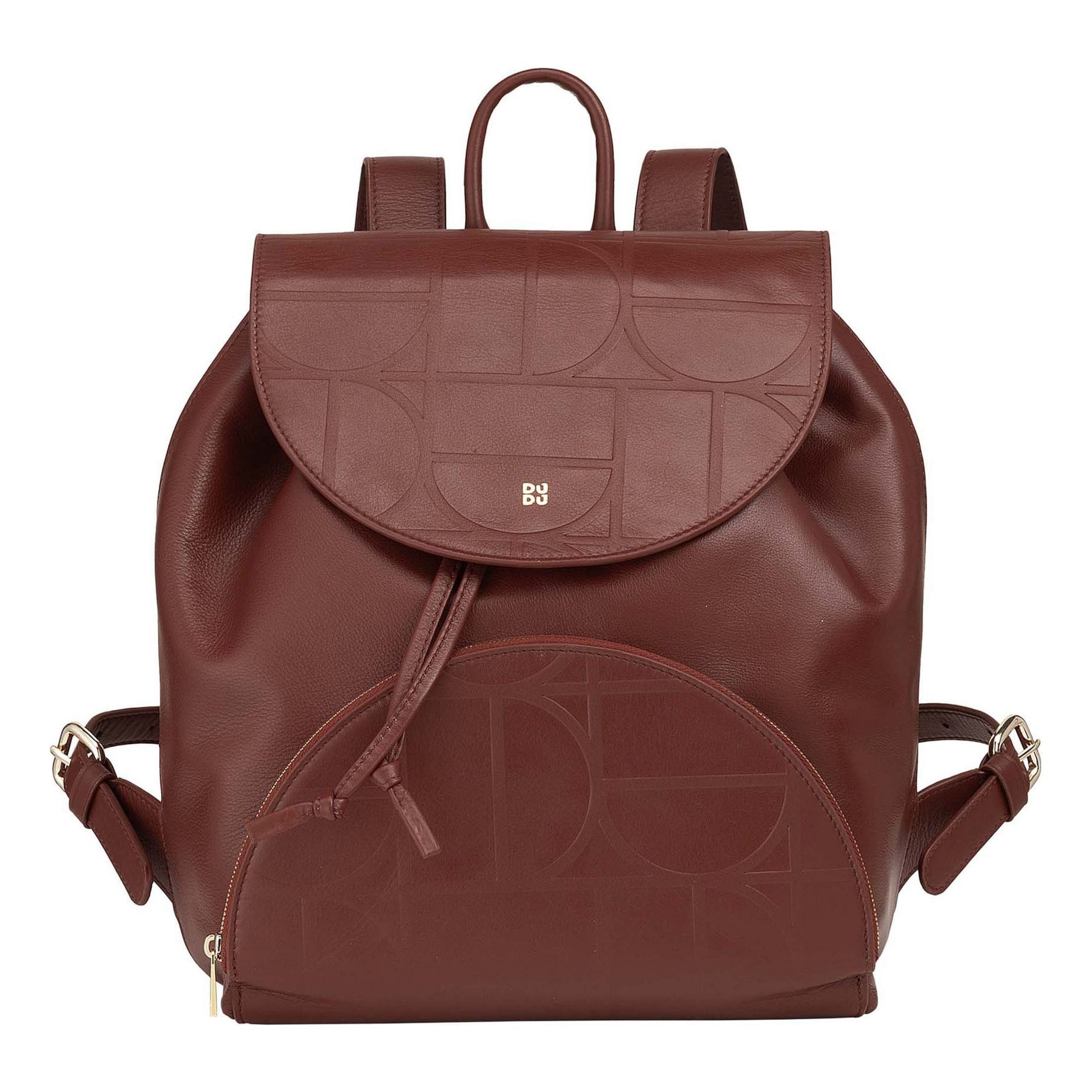 Sac à dos DuDu en marron : devant