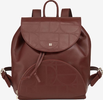 Sac à dos DuDu en marron : devant