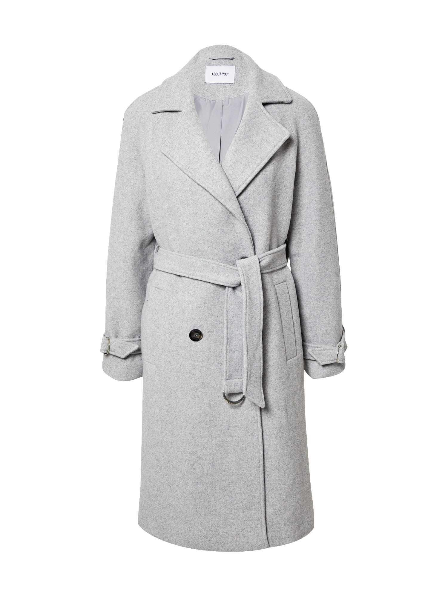 Occasioni EBubQ Cappotto di mezza stagione Lavina in Grigio Chiaro Occasioni EBubQ Cappotto di mezza stagione Lavina in Grigio Chiaro