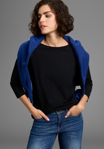LAURA SCOTT Shirt in Schwarz: Vorderseite