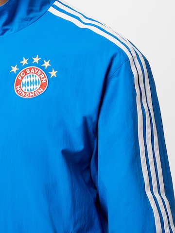 Vestes d’entraînement 'Fc Bayern Anthem' ADIDAS SPORTSWEAR en bleu