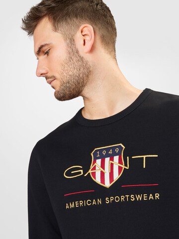 GANT Sweatshirt in Zwart