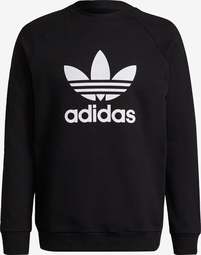 ADIDAS ORIGINALS Sweatshirt 'Adicolor Classics Trefoil' in schwarz / weiß, Produktansicht