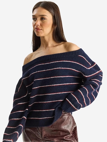 Pull-over 'Pullover' Bianco Lucci en bleu