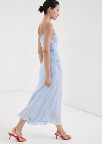MANGO Evening Dress 'Amina' in Blue