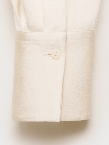 Chemisier 'IDEALE' MANGO en blanc