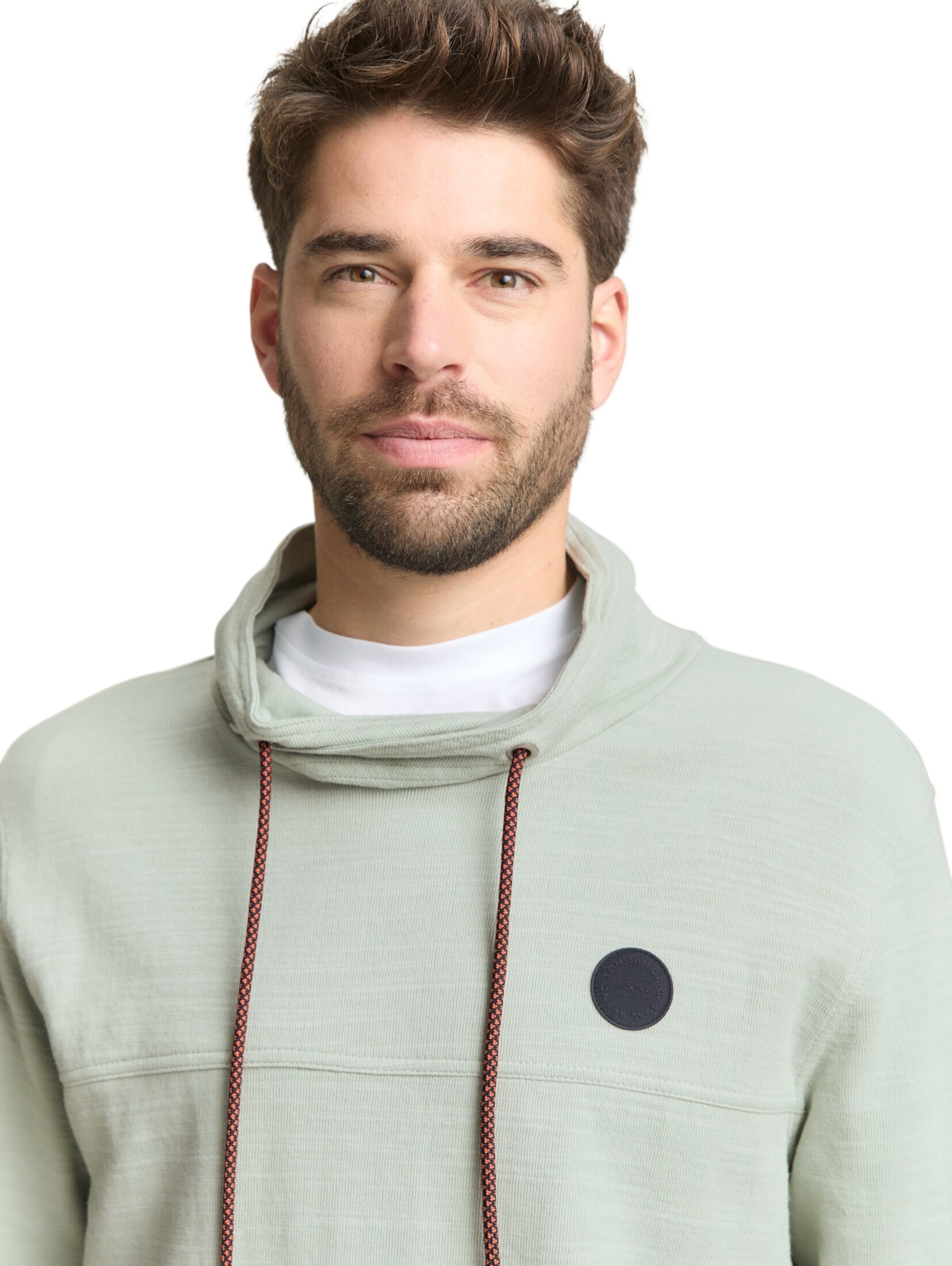 TOM TAILOR Sweatshirt in Groen