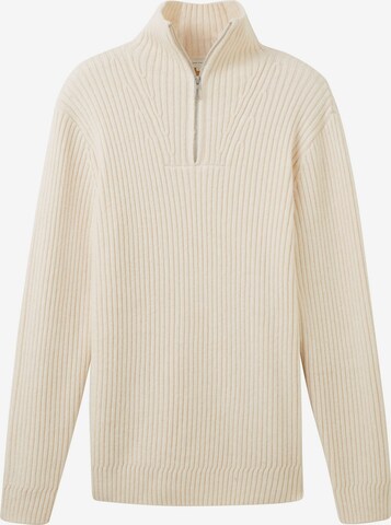 Pullover di TOM TAILOR in beige: frontale