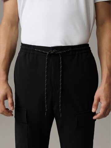 STRELLSON Regular Broek 'Eldon' in Zwart