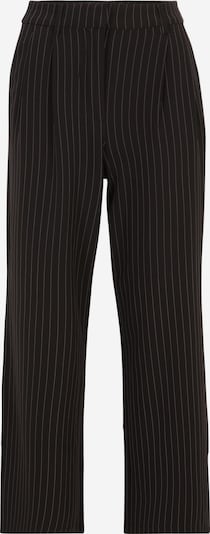 Vila Petite Pantalon à pince 'BENSE' en noir / blanc cassé, Vue avec produit