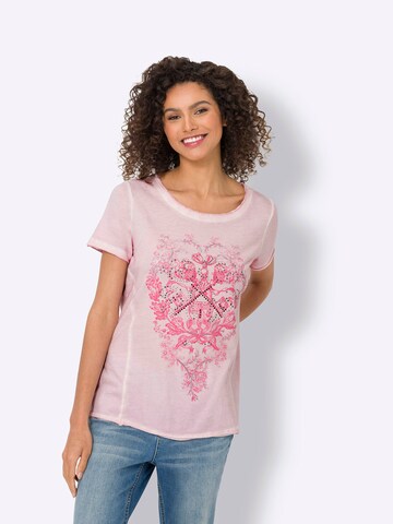 heine - Camiseta en rosa: frente