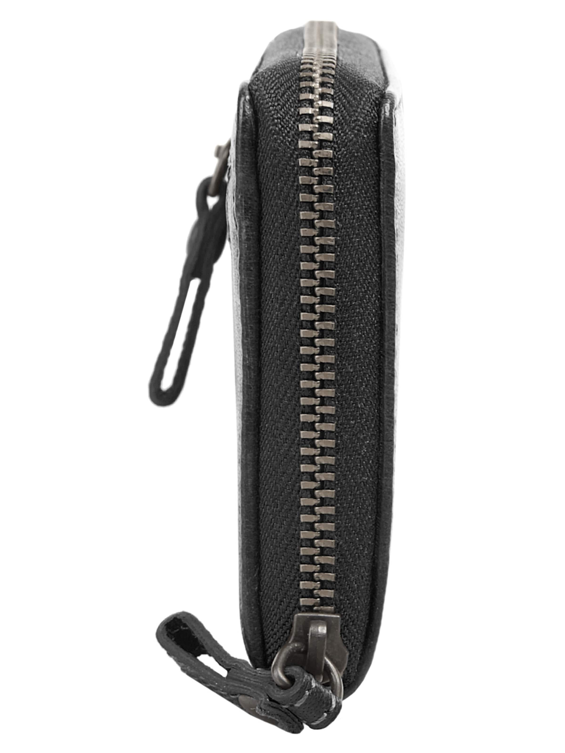 Spikes & Sparrow Portemonnaie 'RFID'‌‌‌‌‌‌‌ in Schwarz