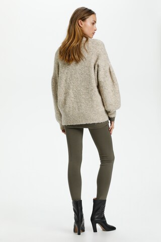 SOAKED IN LUXURY Knit cardigan 'Annette' in Beige