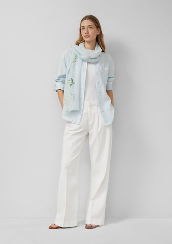 s.Oliver Tuch in Blau: Vorderseite