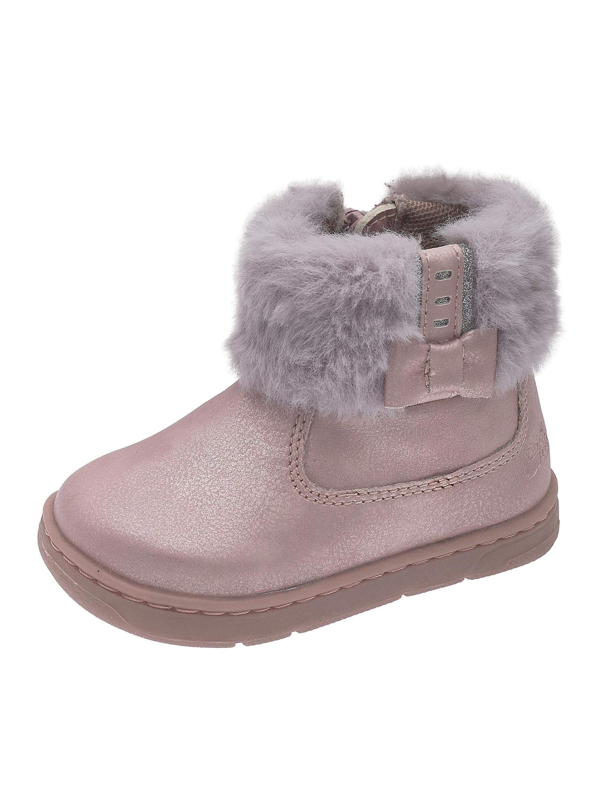 Bocanci de zăpadă 'Giolin' de la Chicco pe roz: față