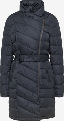 DreiMaster Klassik Winter Coat in Blue: front