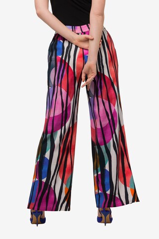 Ulla Popken Wide leg Broek in Gemengde kleuren