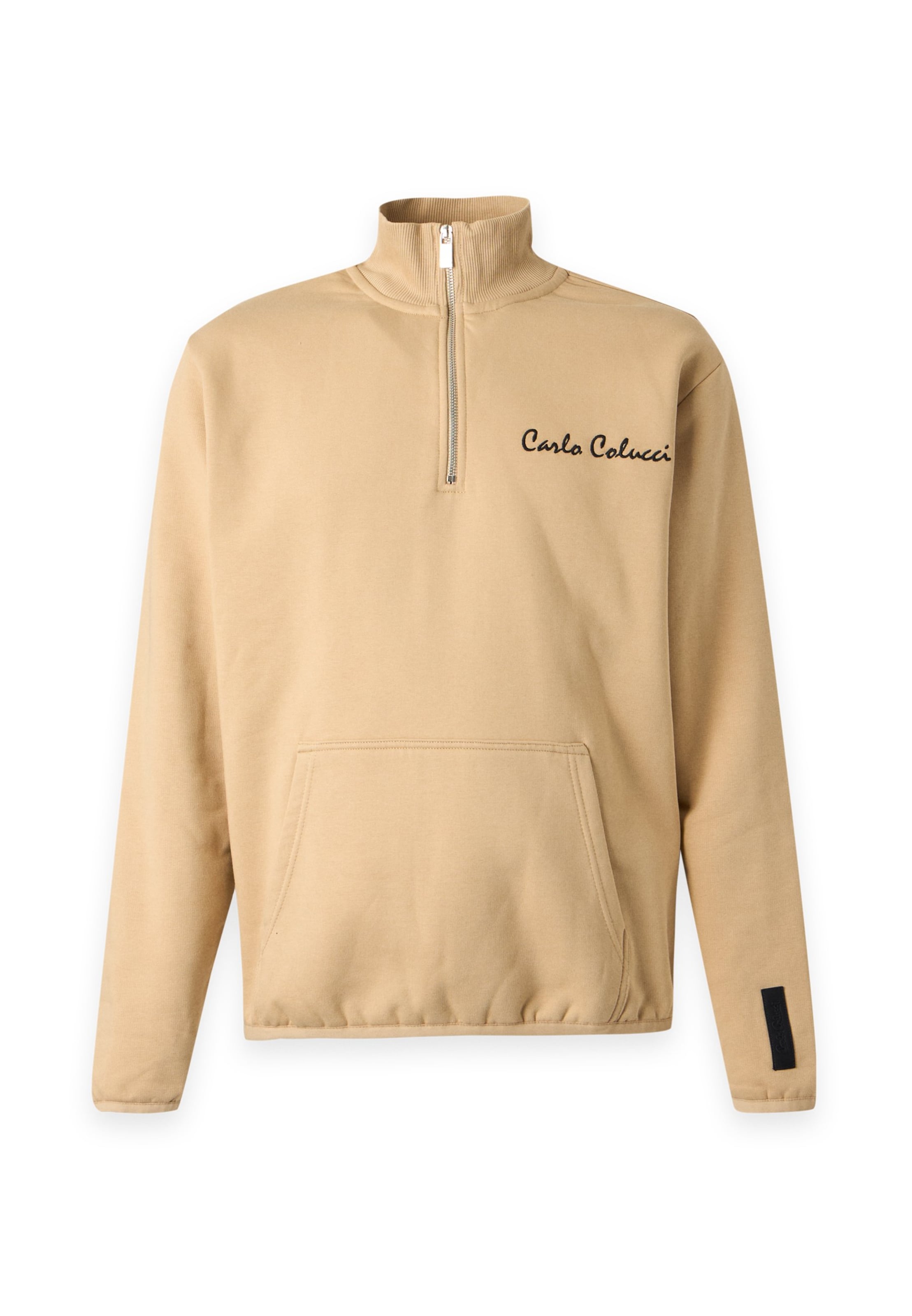 Carlo Colucci Sweatshirt i gul: forside