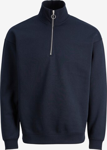 Sweat-shirt 'BRINK' JACK & JONES en bleu : devant