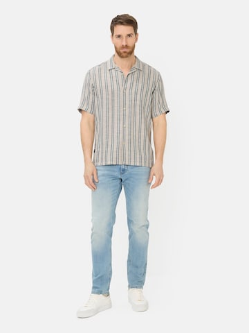 CAMEL ACTIVE Regular fit Button Up Shirt in Beige