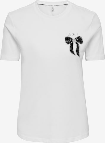 ONLY Shirt 'ONLKITA' in White: front