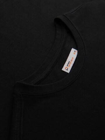 Ombre Shirt in Zwart
